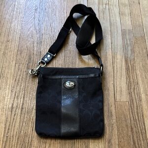 Black Coach Crossbody Bag